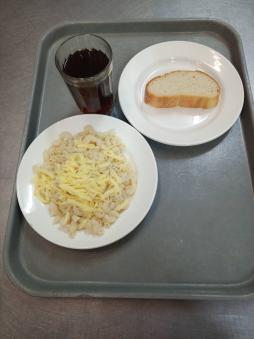 Меню 1-ого дня (первый понедельник)